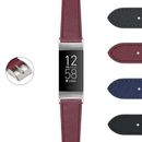 DASSARI Women's Saffiano Leather Band Strap for Fitbit Charge 4 & Charge 3