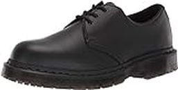 Dr. Martens, Unisex Mono 1461 Slip Resistant Service Shoes, Black, 8 US Men/9 US Women