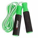 Hipkoo Sports Jump Rope, Ball Bearings Tangle-Free Rapid Speed Cable Skipping Rope, Adjustable Jumping Ropes, Outdoor Fun, Party Game, Birthday Gift, Exercise & Fitness for Men, Women and Kids