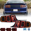 LED Tail Light Sequential Turn Signal Lamp Red Lens for 2010-2014 Ford Mustang