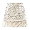 Lamp Shade Handmade Woven Floor Cover for Bedroom Cotton Rope Lampshade Homestay Home Decor