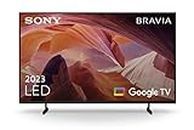 Sony Bravia 43X80L Smart TV 43" con 4K HDR, Procesador X1, Google TV, Dolby Vision y Atmos, Asistentes de Voz Google y Alexa, Funciones Eco, Bluetooth, Chromecast Incorporado, 2023