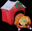 Christmas Decorations Premier 1.2m Inflatable Dog House
