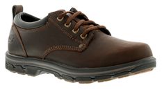 Skechers Mens Casual Shoes Segment Rilar Leather Lace Up brown UK Size