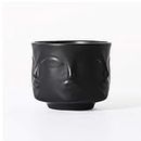 (Black) - Ardax Black Ceramic Decorative Bowl with Face Pattern,Jewellery and Key Holder,Home Decor Vase for Living Room