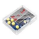 DIY-Spielkonsolen-Handset mit Acrylgehäuse, Lötübungsset, DIY-Retro-Classic-Elektronik-Set für Mint-Schulbildung