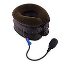 AHCS Cervical Neck Traction Device Inflatable & Adjustable Neck Brace Collar for Home Traction Spine Alignment