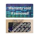 Étiquettes de sécurité « Warranty void » sur rouleau – 30 x 15 mm – 1000 pièces (blanc)