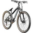 Galano Dirtbike 26 pollici MTB G600 Mountain Bike Bicicletta 18 marce Dirt Bike Ruota (nero/grigio argento, 33 cm)