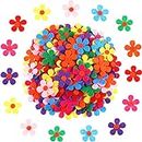 Filz Blumen Stoff Blumen Verzierungen für DIY Handwerk, (200 Stücke)