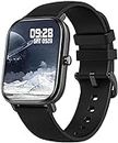 Smartwatch Fitness Watch with Personalised Screen Sports Watch Music Camera Heart Rate Pedometer Fitness Watch Men Women Smart Watch for Android iOS Compatible, black, Strap.