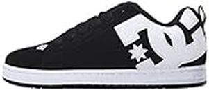 DC Homme Court Graffik Running Chaussures de Skate, Noir, 44.5 EU