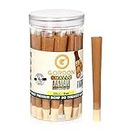GOLDENCLUB GORDON 25 Pack Pre Rolled Cones With Wood Tips, King Size Rolling Papers, Slow Burning Pre Roll Cones (25 Pack, King Size)