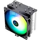 Thermalright Assassin X 120R SE V2 CPU-Kühler, 4×6mm Heatpipes, 120mm PWM Quiet Fan CPU-Luftkühler mit S-FDB-Lager, AGHP-Technologie, für AMD AM4 AM5/Intel 1700/1150/1151/1200(AX120R SE V2)
