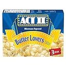 Act ii Microwave Gourmet Popcorn - Butter Lovers Flavour (3 x 78g Snack-Size Bags), 1 Count
