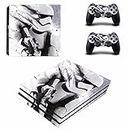 Elton Star War Theme 3M Skin Sticker Cover for PS4 Pro Console and Controllers [Video Game]