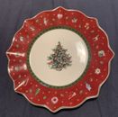 Villeroy and Boch Toy's Delight Plate Christmas plate Chirstmas tree red 24cm