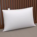 MY ARMOR Microfiber Bed Pillow for Sleeping, Without Cover, 26x17 Inches, White, Pack of 1