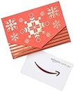 Amazon.com.au Gift Card for custom amount in a Red and Gold envelope