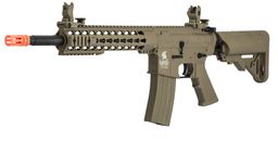 Lancer Tactical LT-19T-G2 M4 G2 M4 KEYMOD AEG RIS CQB 10"  Airsoft Rifle BB Gun