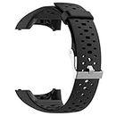 Für Polar M400 M430 Armband,Colorful Sport Silikon Ersatzarmband Uhrenarmband Replacement Wechselarmband watch band für Polar M400 M430 (Schwarz)