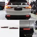 For Honda CR-V CRV 2023 2024 LED Rear Fog Light Tail Bumper Light Sets
