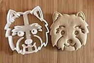 West Highland White Terrier - Westie Cookie Cutter and Dog Treat Cutter - Dog Face
