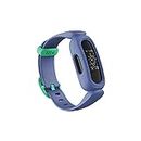 Fitbit Ace 3 Activity Tracker for kids 6+ with sleep tracking, motivating challenges and up to 8 Day Battery – Blue + Astro Green