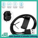 1M USB Charging Cable Ladekabel Schwarz für Garmin Vivoactive HR GPS Smart Watch