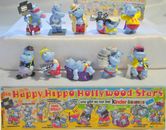 KINDER FERRERO SURPRISE HAPPY HIPPO HOLLYWOOD MOVIE SERIE COMPLETA CAKE TOPPERS