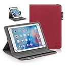 SafeSleeve EMF Protection Anti Radiation iPad Mini Blocking Case - Universal Tablet Case for for 7"-8" Tablet Computers Including, Nexus 7, Galaxy Tab 7-8, Shockproof for Women & Men (Red)