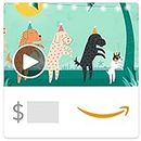 Amazon eGift Card - Conga Dogs (Animated)