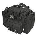 *New* Kombat Tactical Saxon 35 Litre Holdall Black - Police Security Special Forces Car Patrol Bag Kit Pack