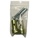 Tapco 11398 - (2) Hemming Handle Plugs (2) 3/8-16 x 2-1/4" Bolts - Siding Brake Handle Parts - OEM Part Made by Tapco Mfg