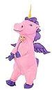 GOPRIME Winged Unicorn Costume,Child Size,4-12, Pink, 4-6