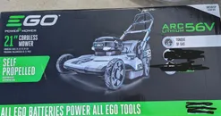 NEW EGO LM2102SP 21" 56V Lithium ION Electric Lawn Mower (Bare Mower ONLY)