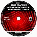 Pro 2D 3D Graphics Animation Design Modelling Enhancement Studio PC Software 