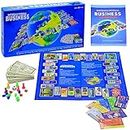 Toy Cloud Kids International Business Family Board Game|Monopoly Game Of Buying And Selling Banking Mortaging |Players Required (Minimum: 2 Players & Maximum: 6 Players) For 5+ Years