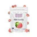 Moon Freeze Dried Guava | No Preservatives, No Added Sugar, Healthy Dried Fruit | 100% Natural, Vegan, Gluten Free Snack for Kids and Adults | 16 g Pouch (Pack of 1)