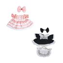 Plush Doll Clothes Outfits Fashion for Little Girls Doll Accessories Clothing