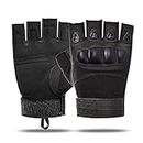 ZXSXDSAX Guantone Baseball Outdoor Sports Half Finger Baseball Gloves Protective Equipment
