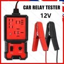 12V Electronic Automotive Relay Tester Universal For Cars Auto Battery Checker B