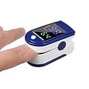Professional finger Pulse Oximeter, handheld finger heart rate monitor, color display and pulse rate (PR) and oxygen saturation (SpO2) readings