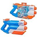 Nerf Super Soaker Twin Tide Water Toy Blaster, Outdoor Water Toy for kids Ages 6+, Toys For Boys & Girls