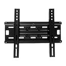 Unico Universal Fixed Wall Mount Stand for LCD & LED TV (12 inch, Black) Tv Stand for 14" to 42" Tv Fixed Led Tv Wall Mount Led Tv Bracket for VESA Size 100x100mm and 200x200mm.