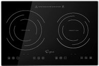 Empava Horizontal Electric Stove Induction Cooktop with 2 Burner EMPV-IDC12B2