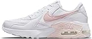 Nike Women's Air Max Excee Shoes, White/Pink, 11