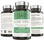 Aloe Vera Supplement | Equivalent to 20,000mg | Made with Organic Ingredients | RAW All Natural | Non-GMO