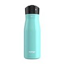 Contigo Ashland Chill Stainless Steel Water Bottle with Leakproof Lid & Straw, Water Bottle with Handle Keeps Drinks Cold for 24hrs & Hot for 6hrs, Great for Travel, School, Work, & More, 32oz