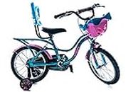 Hero Cycles Kid's 16'' 11.4'' Steel Frame 16 Inch Wheel Fairy BMX Bike/Cycle ( 4 to 7 Year girl)